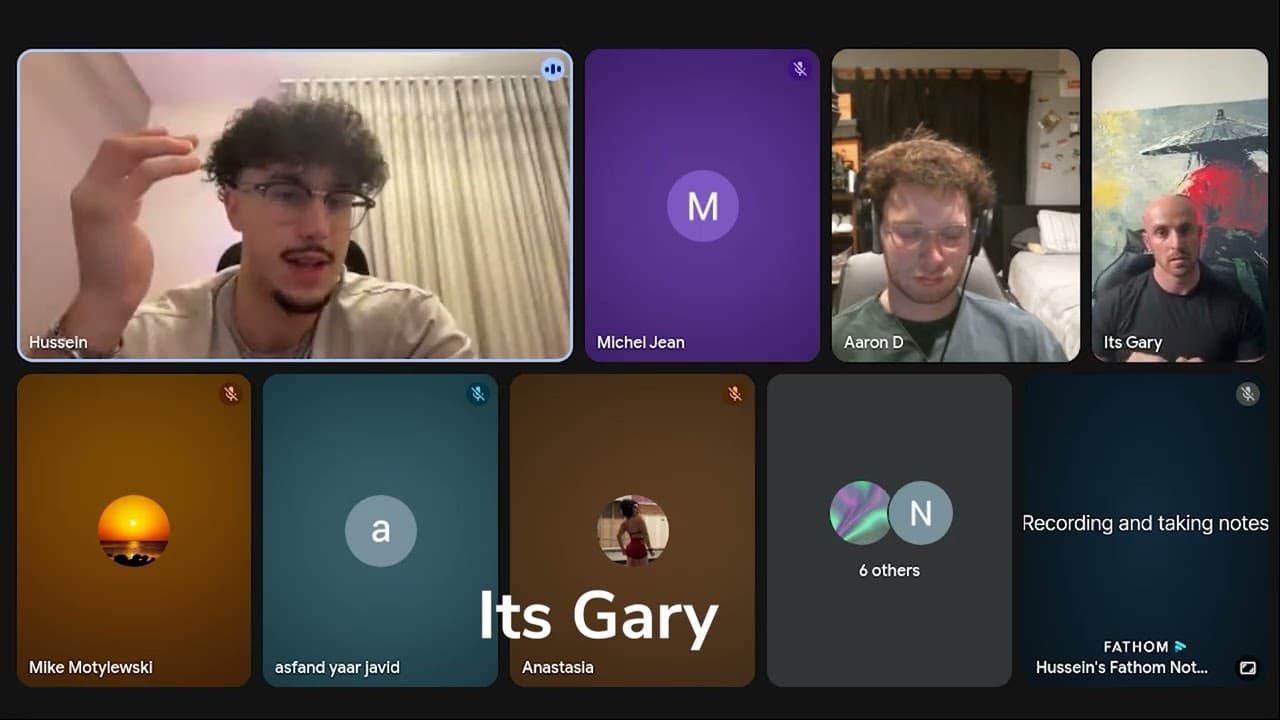 Gary — $10K+ in a week, spotlighted on the community call