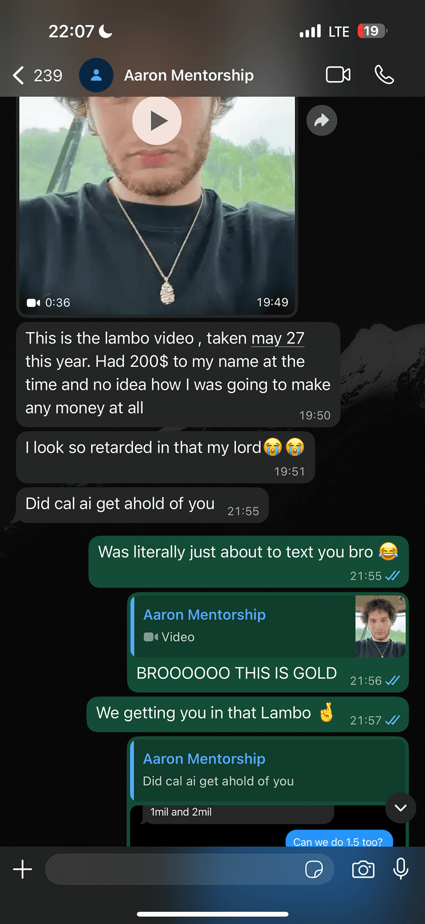 From $200 to building real momentum